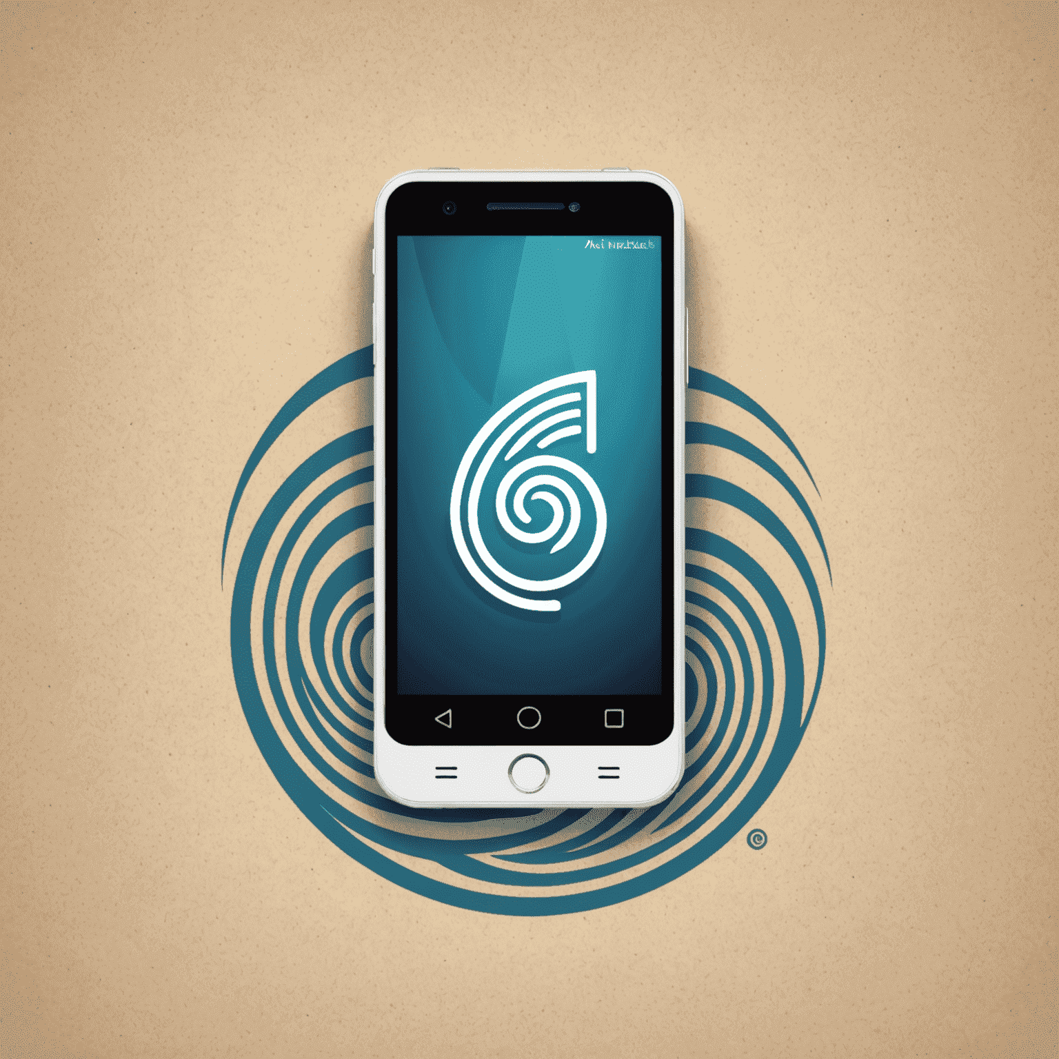 Mobikalo logo featuring a stylized mobile phone icon with signal waves