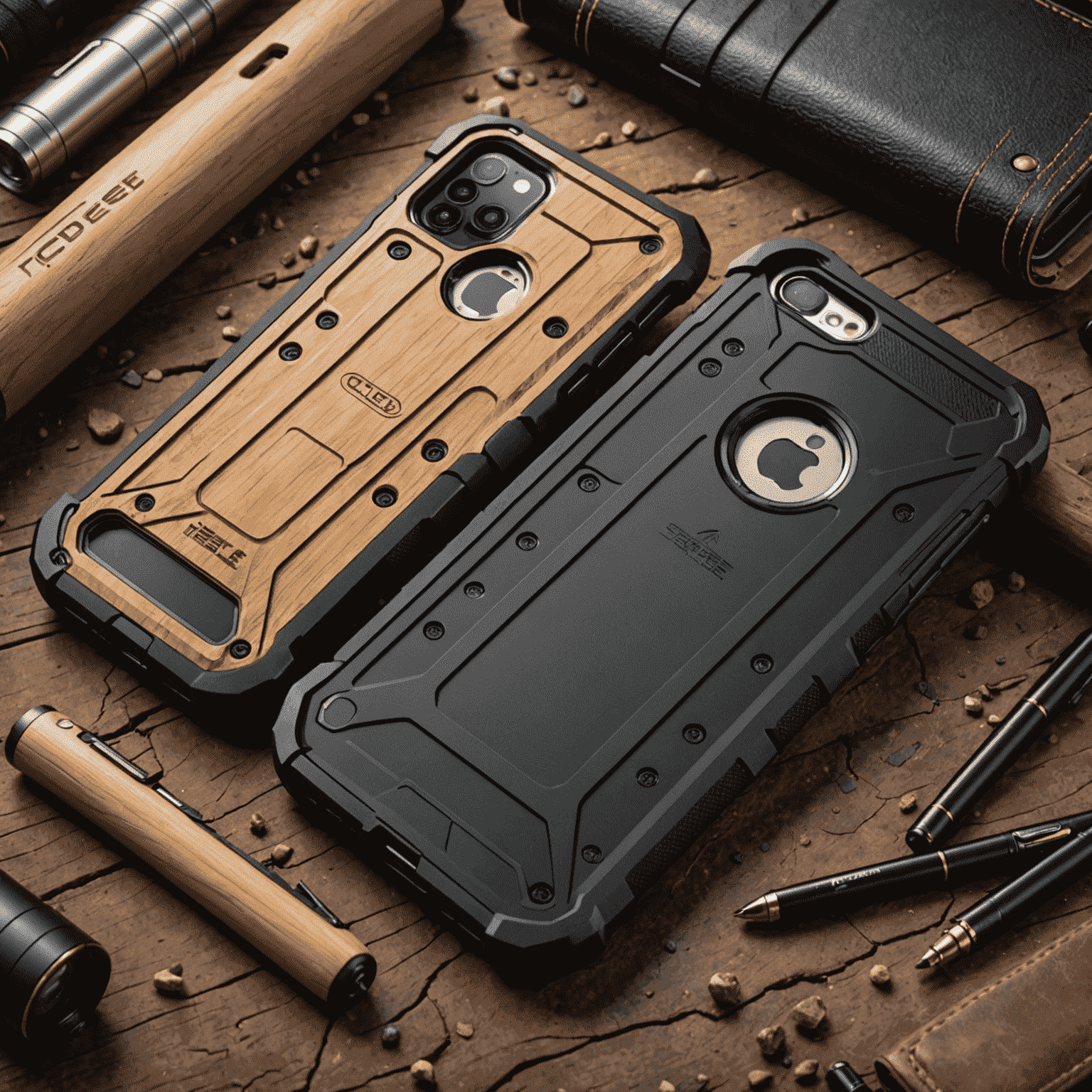 Various protective cases for smartphones, including rugged, slim, and waterproof options